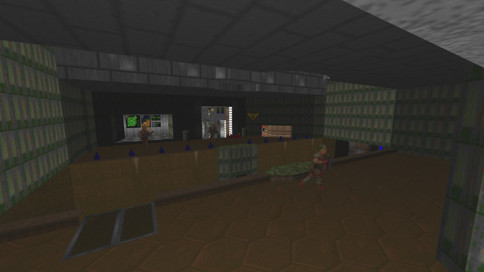 E1M6: Pumping Station – Doom the Way ID Did: The Lost Episodes [Все секреты]