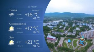 Прогноз погоды на 11.06.2026