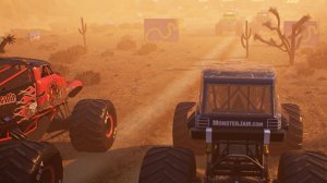 Монстр Траки. Гонки. Большие Машины. Monster Jam Showdown PS4