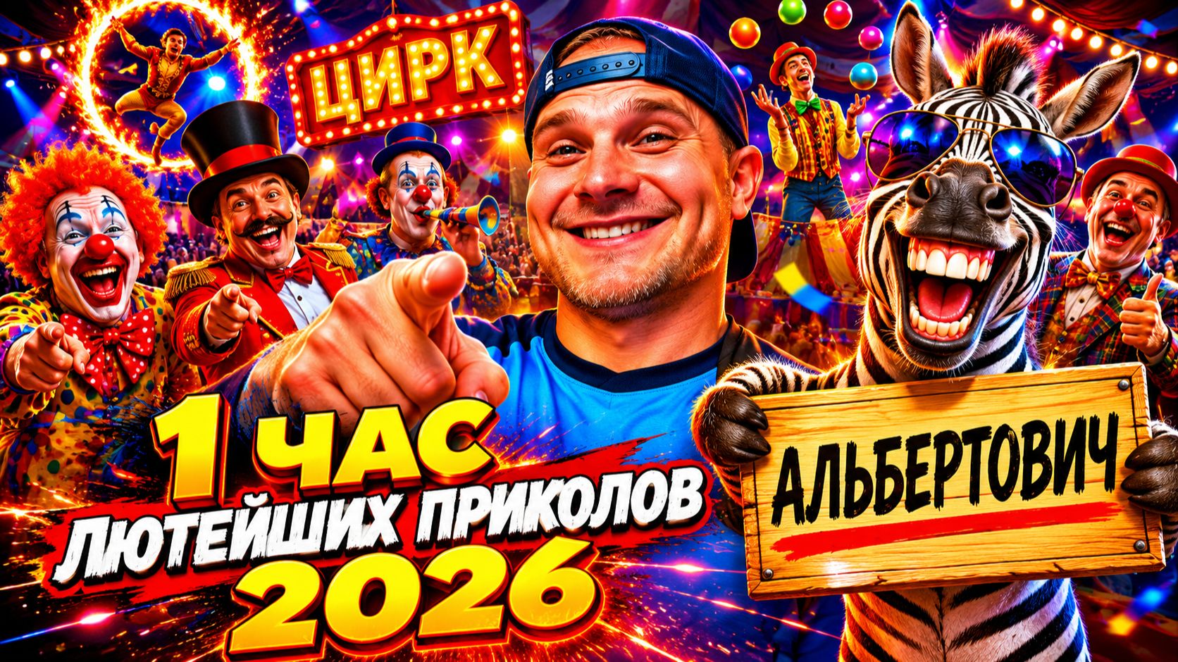 🔥😂 1 ЧАС ЛЮТЕЙШИХ ВИДЕО ПРИКОЛОВ 2026! 🔥🤣 ЛУЧШИЕ СКЕТЧИ, РЖАЧ, ЮМОР, СМЕХ 🤯 НАТУРАЛ АЛЬБЕРТОВИЧ