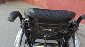 Анатомическая спинка Invacare Matrx MX2 для инвалидной кресло-коляски Kuschall