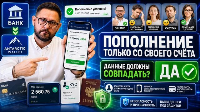 Вопросы по виртуальным картам Antarctic Wallet. Часть 2.