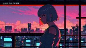 DUSK SIGNAL   Synthwave Mix · Cyberpunk Atmosphere · Late Night Focus   ECHOES FROM THE GRID