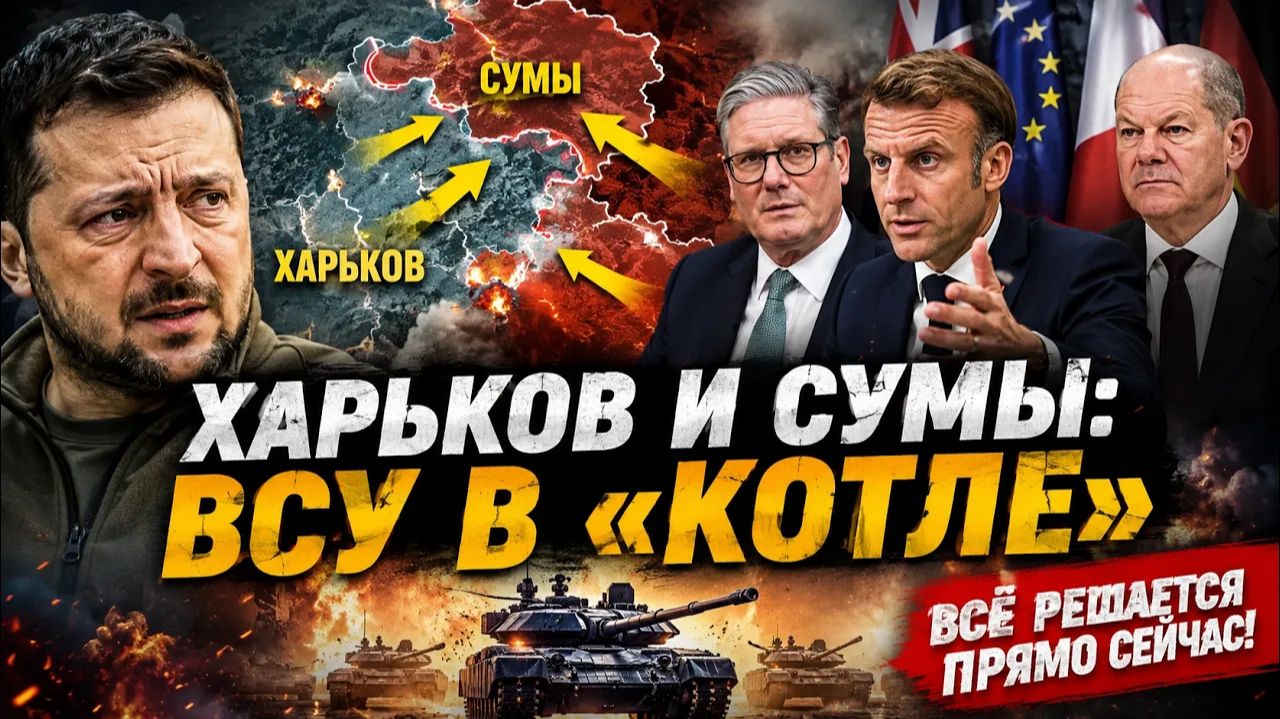Харьков и Сумы под давлением Почему Запад внезапно требует остановить огонь смотреть онлайн