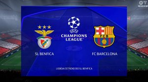 Лига Чемпионов УЕФА 2024-2025. «Бенфика»-«Барселона». EA SPORTS FC 25