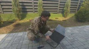Печка в палатку своими руками!