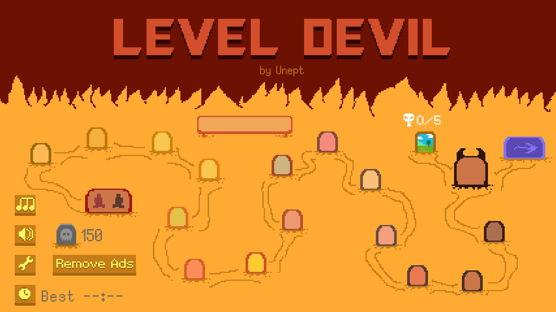 Level devil — NOT A Troll game / 1.Pits