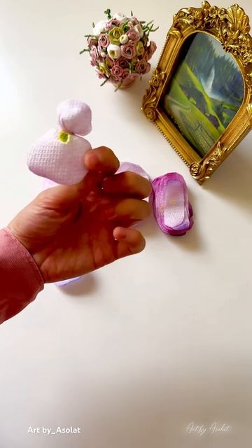Как сделать бумажное цветущее дерево, из цветов глицинии своими руками