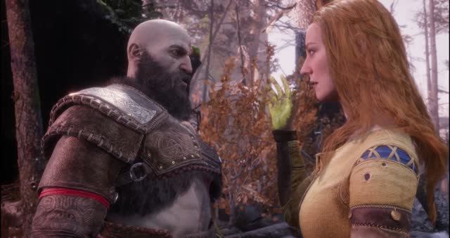 1 God of War Ragnarok - мидгард - начало