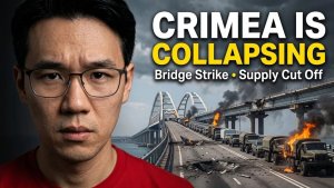 Ukraine Just CUT Crimea's Main Bridge... 60,000 Russian Troops Are TRAPPED