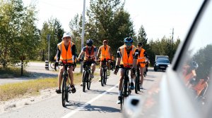 Велопробег на 160 километров устроили в Сургутском районе