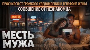 ПРОСНУЛСЯ ОТ ГРОМКОГО УВЕДОМЛЕНИЯ В ТЕЛЕФОНЕ ЖЕНЫ СООБЩЕНИЕ ОТ НЕЗНАКОМЦА I МЕСТЬ МУЖА