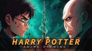 Гарри Поттер и Дары смерти часть 2 в стиле аниме