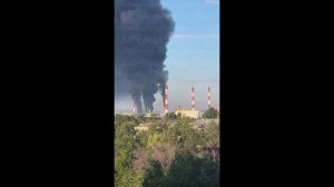 АТАКОВАН НОВОКУЙБЫШЕВСК! ПОЖАР. САМАРА.