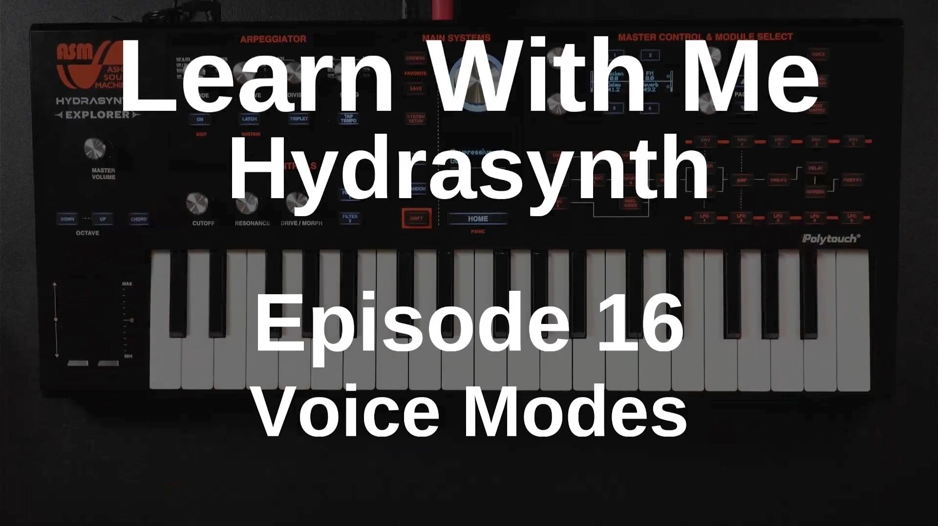 16. Voice Modes