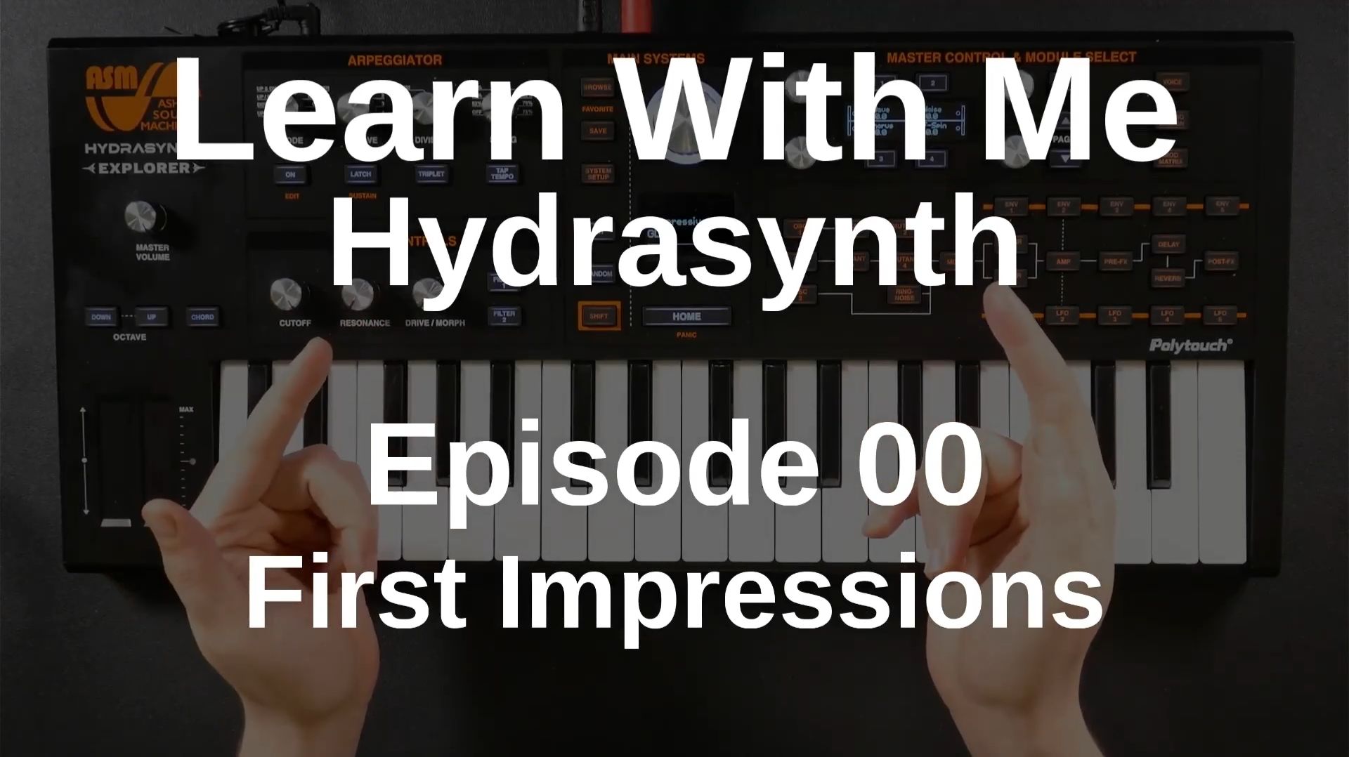 00. First Impressions