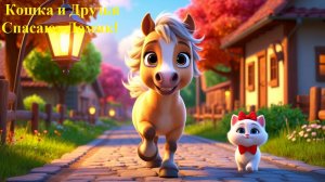 🎵 🌈 Кошка и Друзья Спасают Домик! 🐱