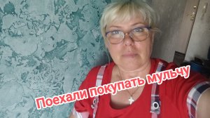 Поехали покупать мульчу 10-06-2026
