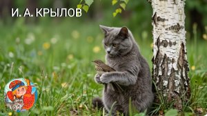 «КОШКА И СОЛОВЕЙ» БАСНЯ  И. А. КРЫЛОВ