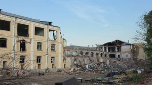 Демонтаж здания на Комсомольской площади для строительства вокзала ВСМ (июнь 2026)