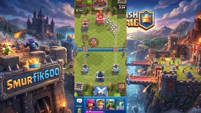 Спидранчик!!! 11 скелетоны на 3 арене АХАХАХАХА #clashroyale смотреть онлайн