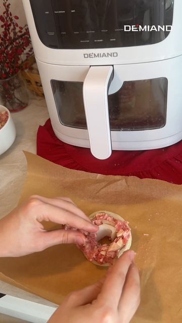Мясные пончики