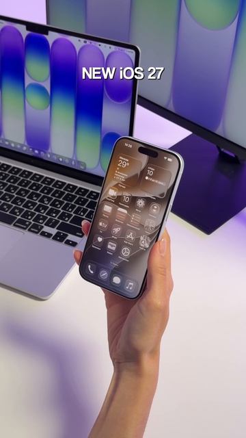 Как выглядит новая IOS 27?