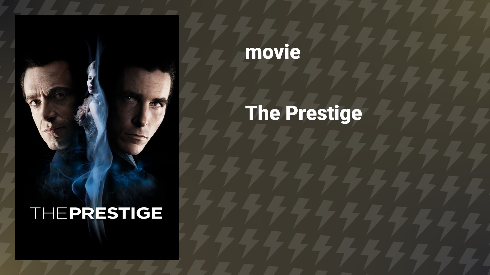 The Prestige (movie, 2006) смотреть онлайн