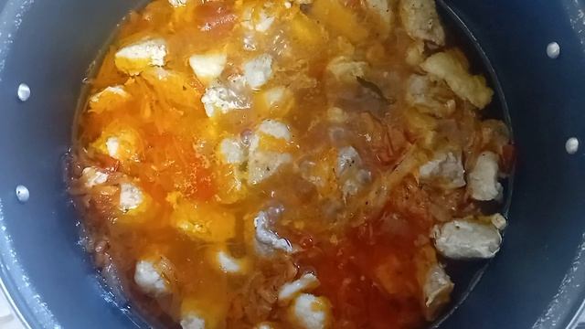 Картофель тушеный с мясом и овощами . смотреть онлайн