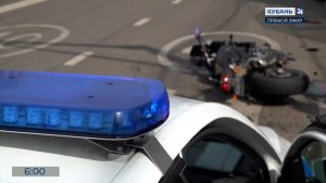 На Кубани с начала года произошло 305 ДТП с участием мототранспорта