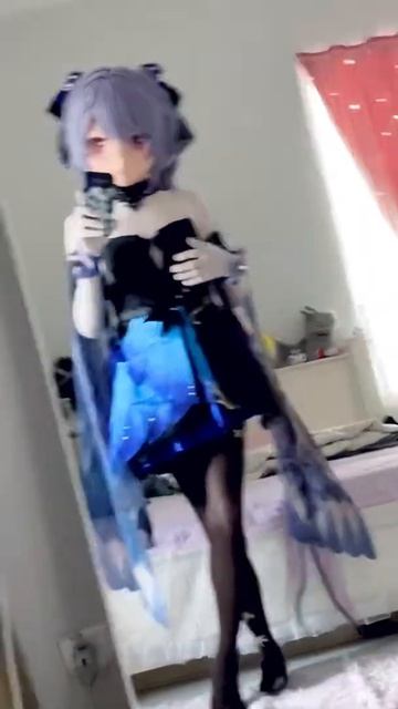 Кигуруми-косплэй Кэ Цинь. #kigurumi #cosplay #genshinimpact