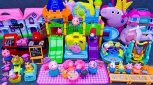 Игровая площадка с горками для Свинки Пеппы! Распаковка и Обзор ярких игрушек! Мультики для детей!