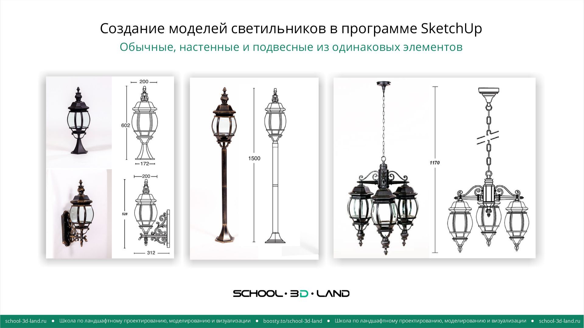 SU27. Создание светильников из одинаковых элементов в SketchUp. Часть 1 смотреть онлайн