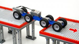 Создание умного автомобиля LEGO Technic, преодолевая растущие пробелы #Умное Лего