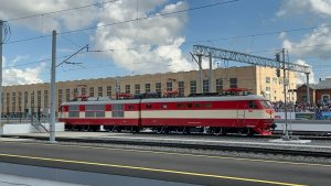 Динамическая экспозиция ЭКСПО1520 на Балтийском вокзале, август 2023 года