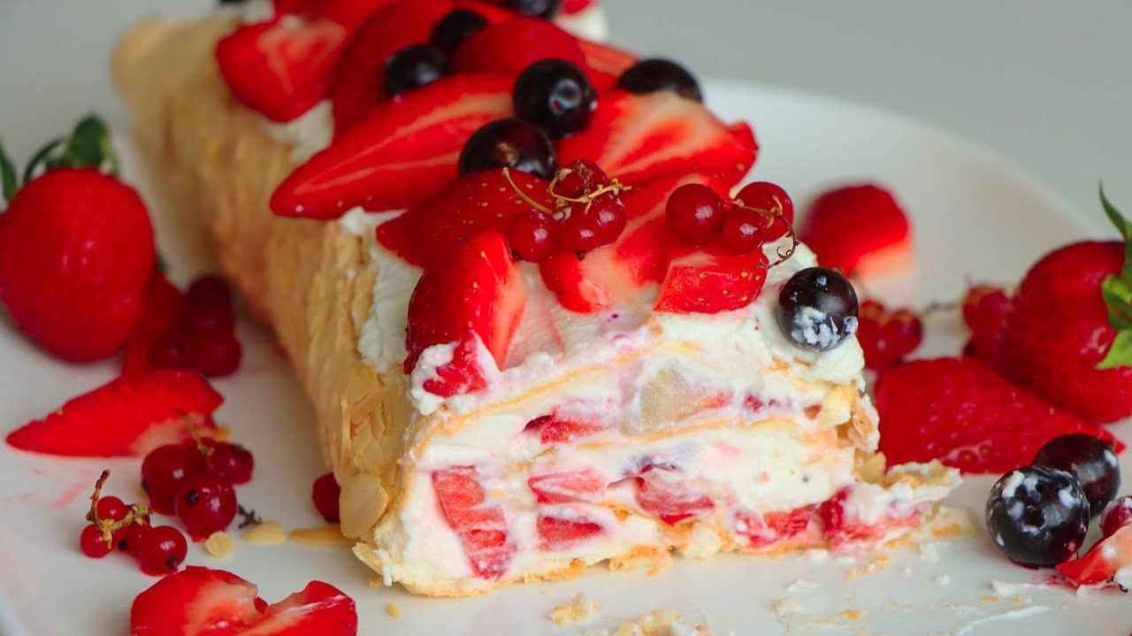 ТАК ВКУСНО! #ПП МЕРЕНГОВЫЙ РУЛЕТ для ХУДЕЮЩИХ 🍓
