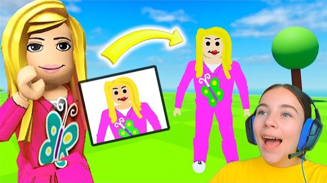 ВСЕ, ЧТО Я РИСУЮ, ОЖИВАЕТ в ROBLOX! С АЛЁНОЙ смотреть онлайн