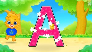 Изучаем алфавит/Буквы А - М/Алфавит для малышей/Азбука для детей/Веселая игра Алфавит