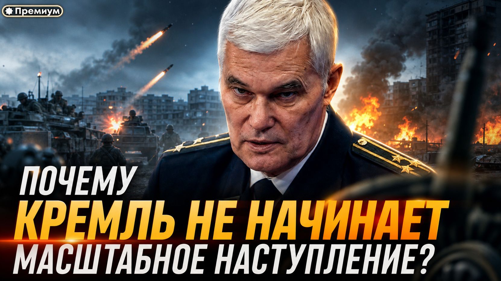 Константин Сивков | Почему Кремль не начинает масштабное наступление? | Актуальные События смотреть онлайн