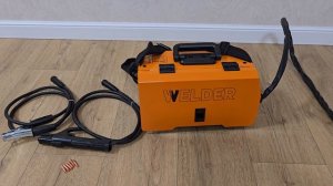 Инверторный сварочный полуавтомат Welder MIG-200 FLUX + Маска сварочная с фонариком Welder F10 LENZ