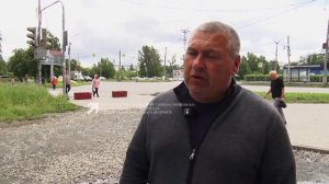 На углу 40 лет Победы и проспекта Мира восстановят тротуар