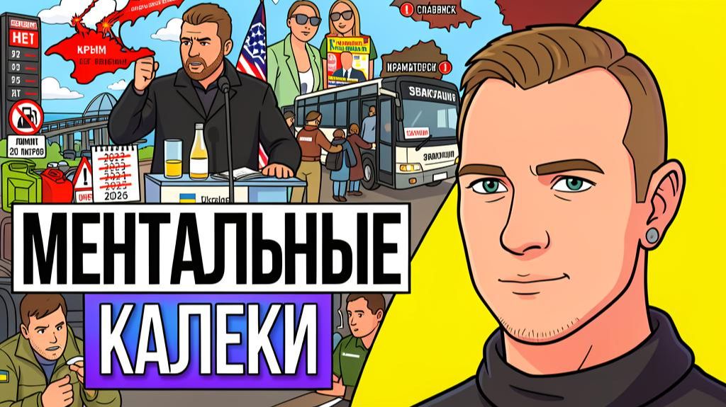 🧠ИДЕЯ СУМАСШЕДШИХ! Вернуть Крым и Донбасс Украине не реально! Львовские Русские кроссворды сделаны смотреть онлайн