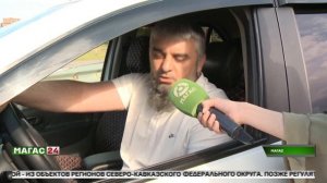 Проблемный участок на въезде в Магас оборудовали светофором