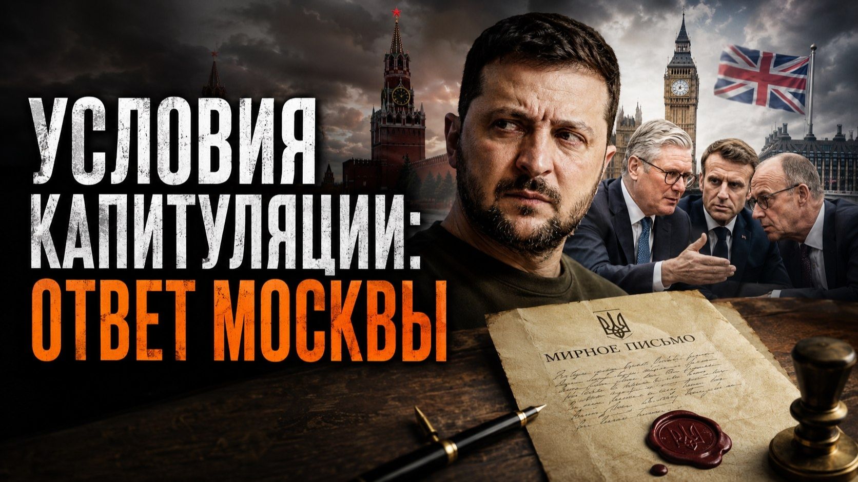 Манифест тотальной войны: Европа выдвинула России условия, достойные лишь трибунала смотреть онлайн