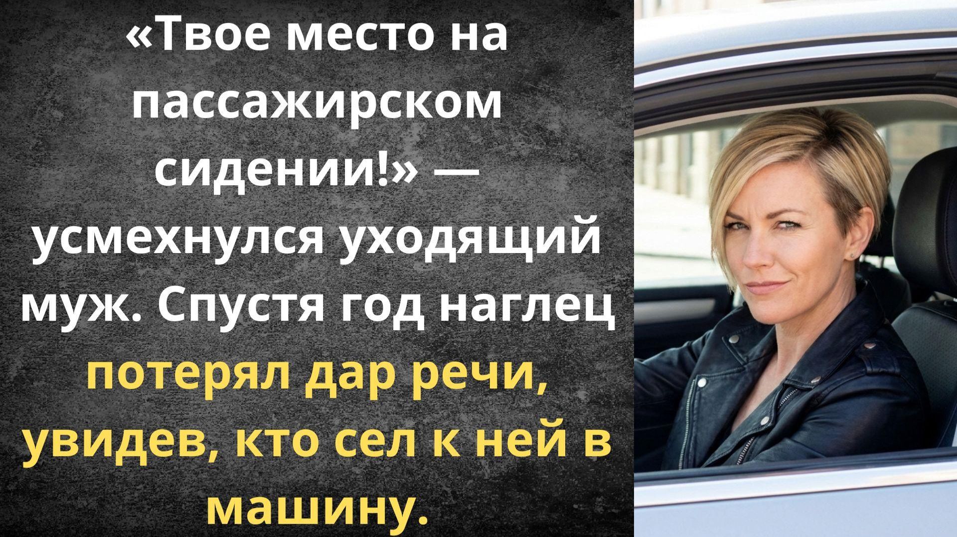 Бывший муж остался глотать пыль | Истории из жизни
