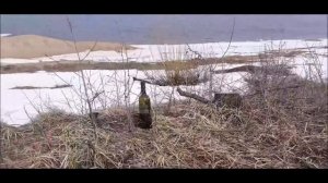 испытываю рогатку на пробиваемость о стекло часть 9