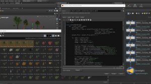 Создание ассетов в usd из библиотеки Trees Archmodels for Corona vol. 1 в houdini.