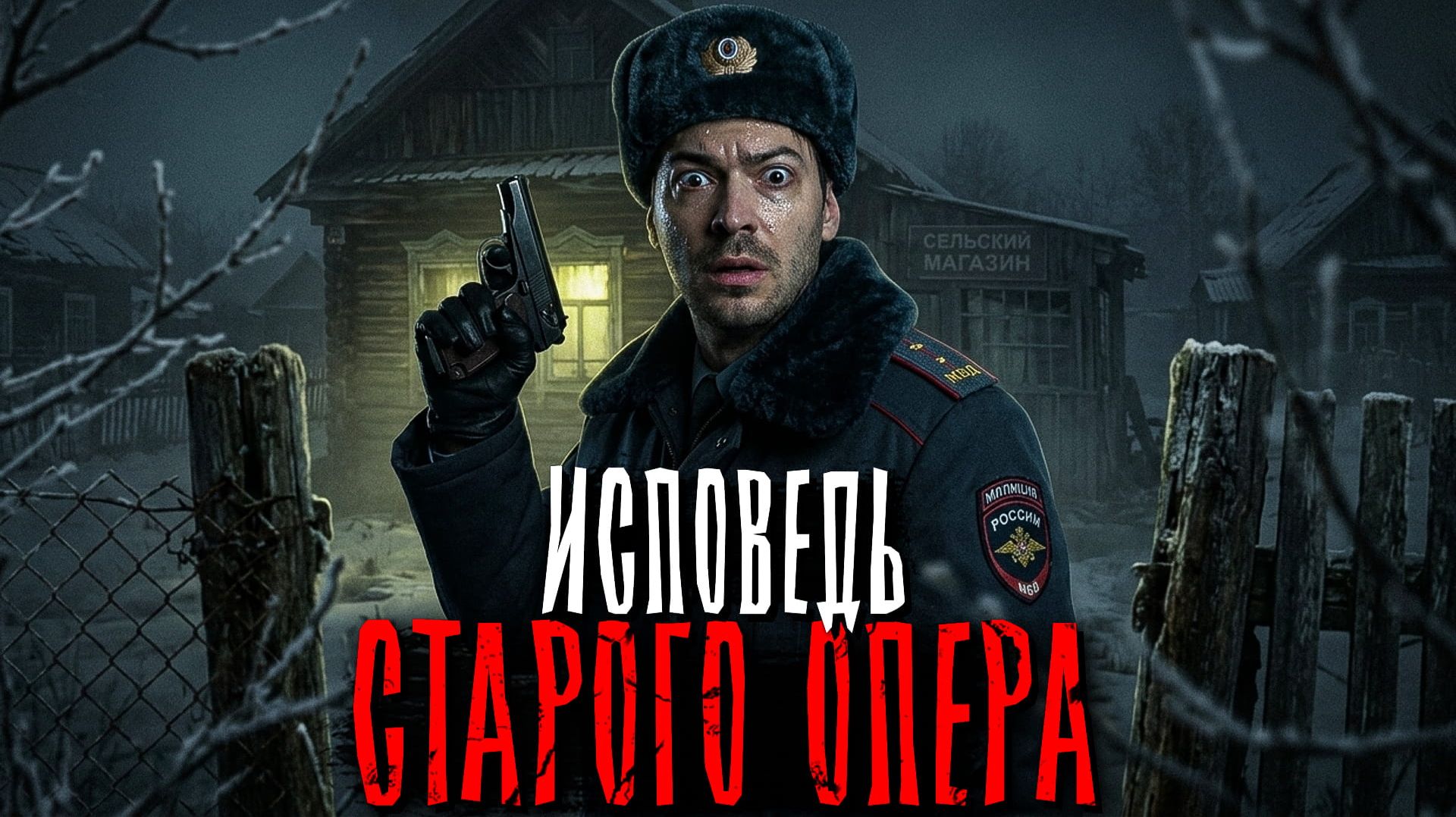 ЖУТКИЙ СЛУЧАЙ С РАБОТЫ МЕНТА. НЕОЖИДАННАЯ КОНЦОВКА! Страшные истории