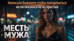 НАПИСАЛА БЫВШЕМУ ЧТОБЫ ПОИЗДЕВАТЬСЯ НО ОН ОКАЗАЛСЯ НЕ ИЗ ПРОСТЫХ I МЕСТЬ МУЖА