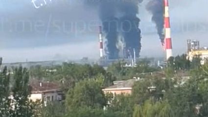 АТАКОВАН НОВОКУЙБЫШЕВСК. ПОЖАР. САМАРА. смотреть онлайн